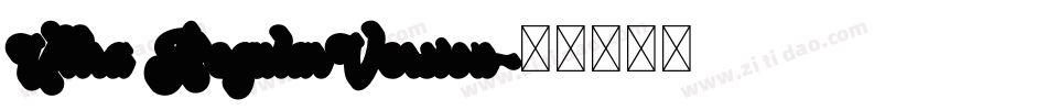 Ultra RegularVersion字体转换